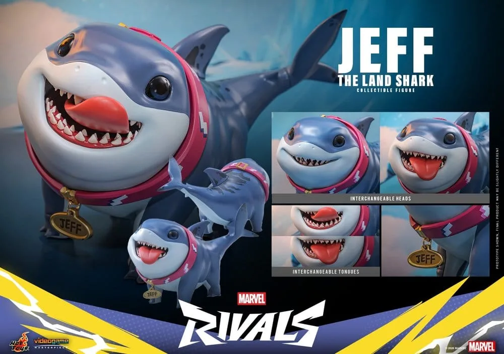Marvel Rivals Action Figure – Jeff the Land Shark 11 cm 10