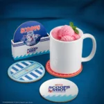 Stranger Things Untersetzer – Scoops Ahoy 4er-Set 9,5 cm 2