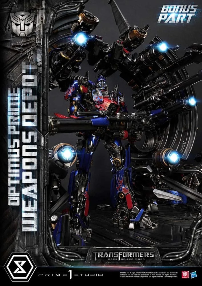 Transformers Statue – Optimus Prime Weapons Depot Bonus Version 21