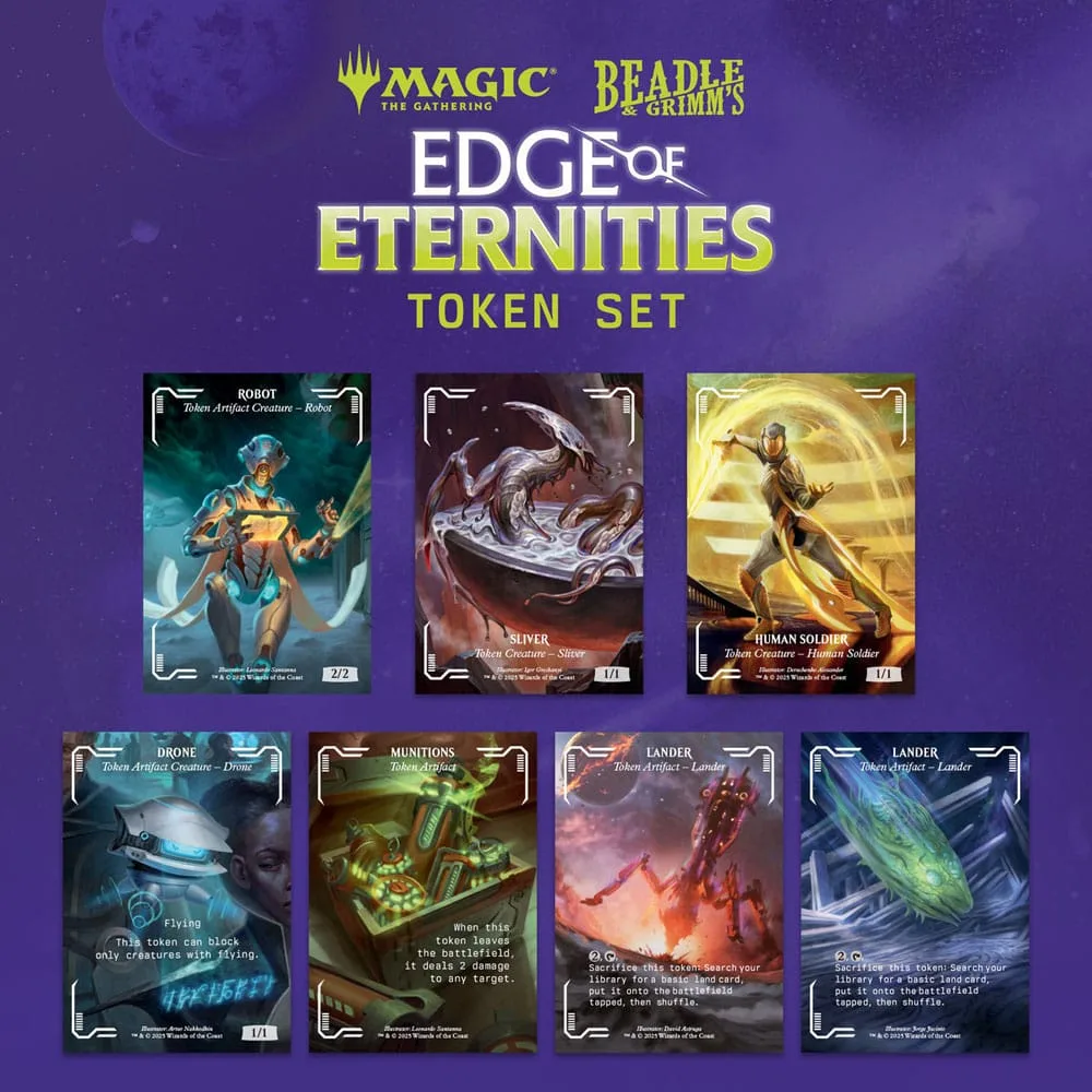 Magic the Gathering Dice and Token Pack – Edge of Eternities 6