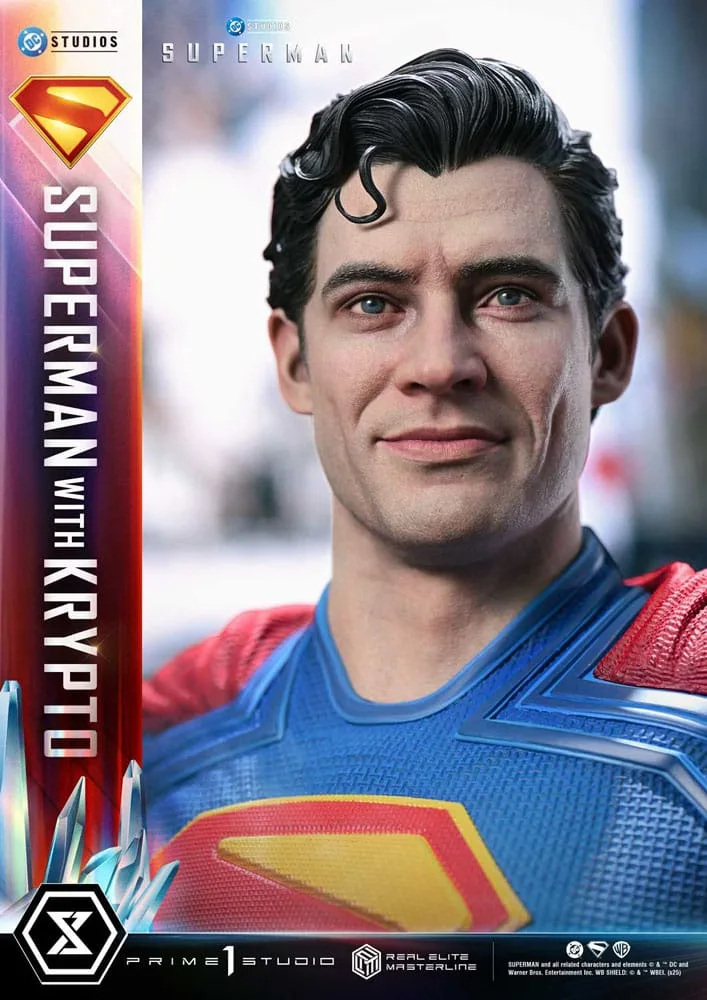 Superman 2025 Statue – With Krypto 1/3 Scale 95 cm 12
