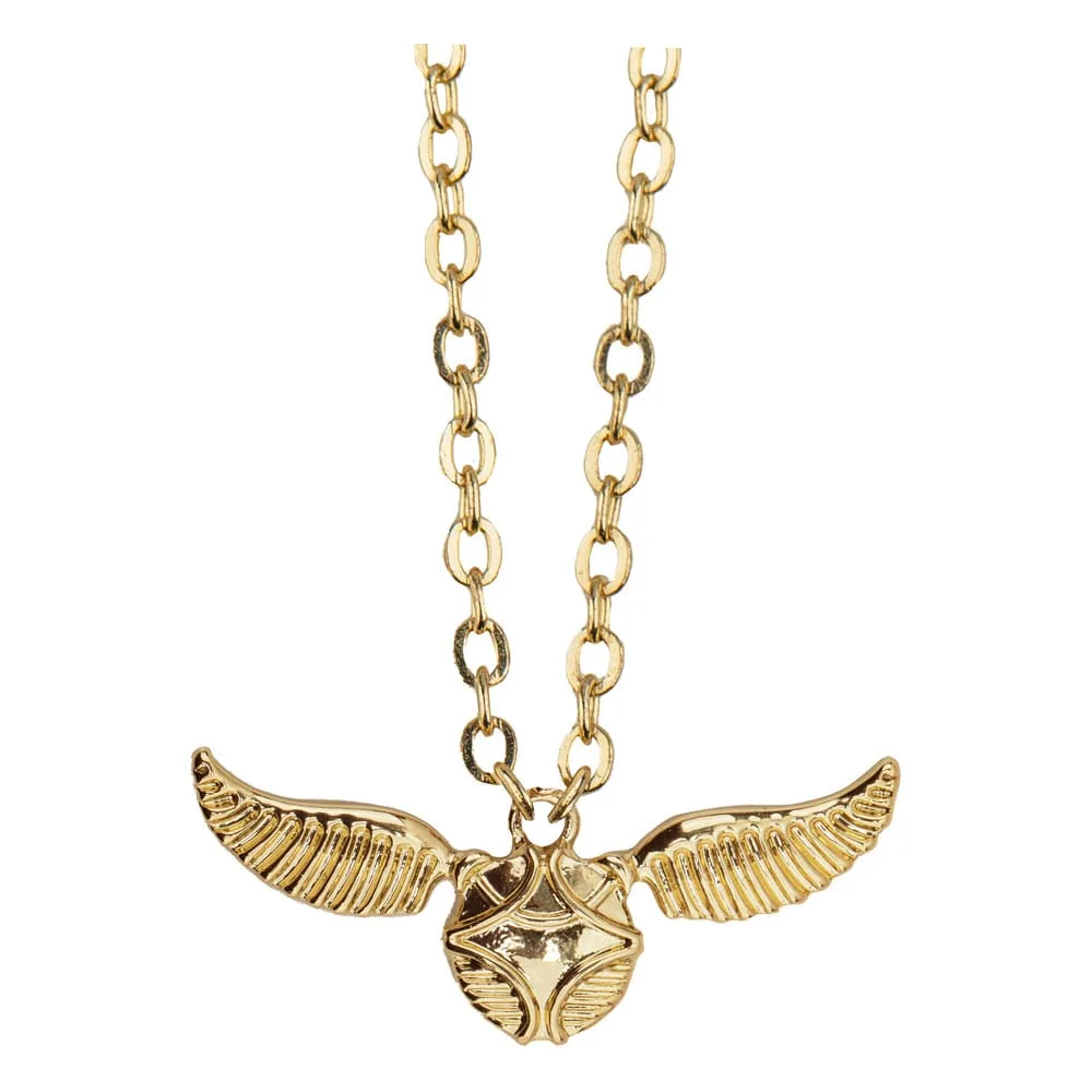 Harry Potter Necklace – Golden Snitch Pendant 50–56 cm