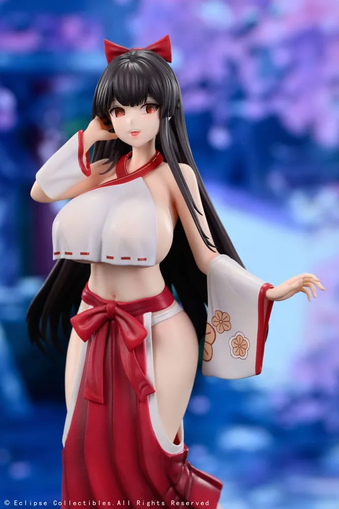 Original Character Statue – Kasuga Miko Misaki 28 cm 3