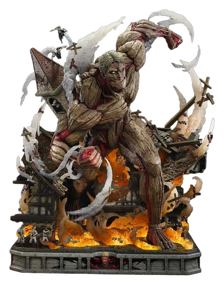 Attack on Titan Diorama Statue – Reiner Braun Armored Titan 75 cm
