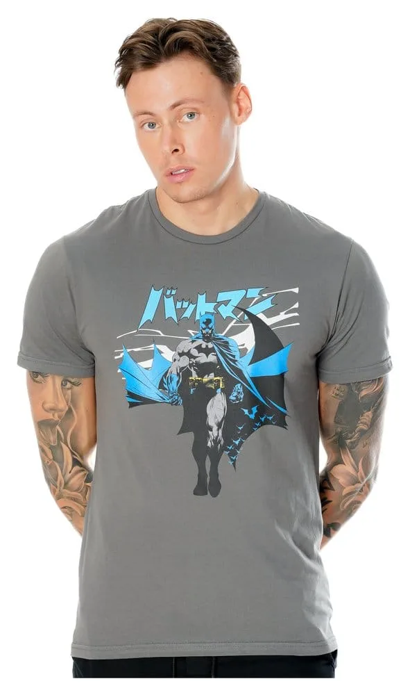 DC Comics T-Shirt – Batman Manga Cape Size M 8