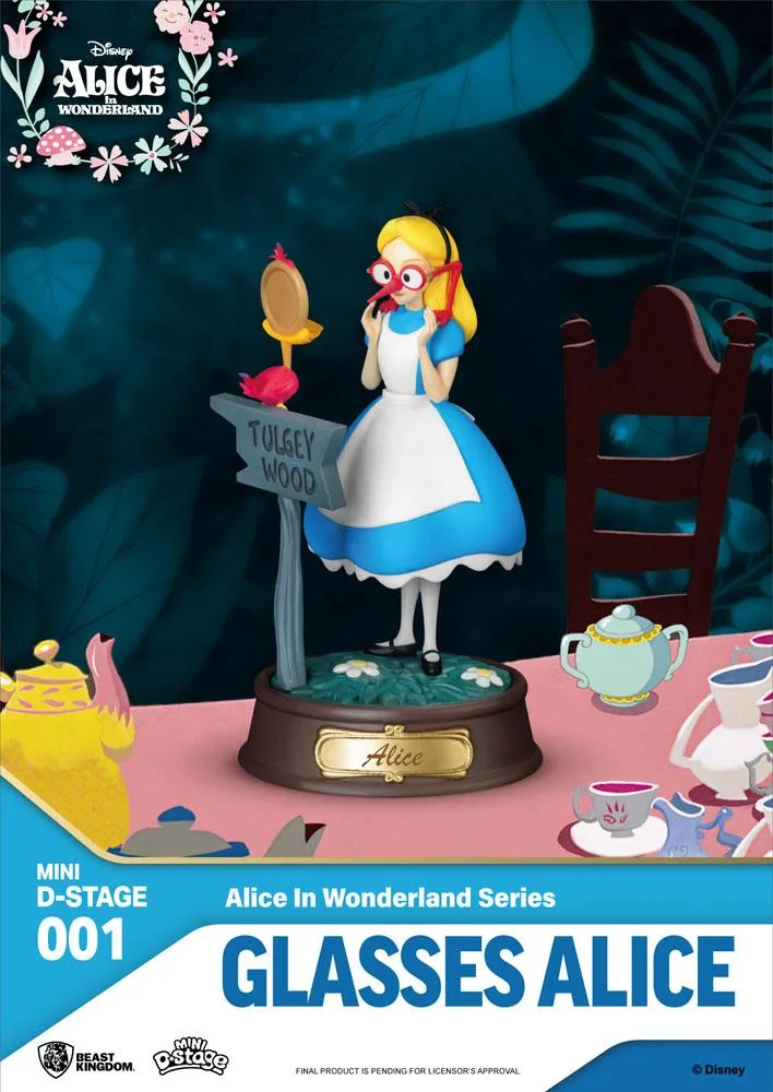 Alice in Wonderland Mini-Dioramen – Mini D-Stage 6er-Set 10 cm 2