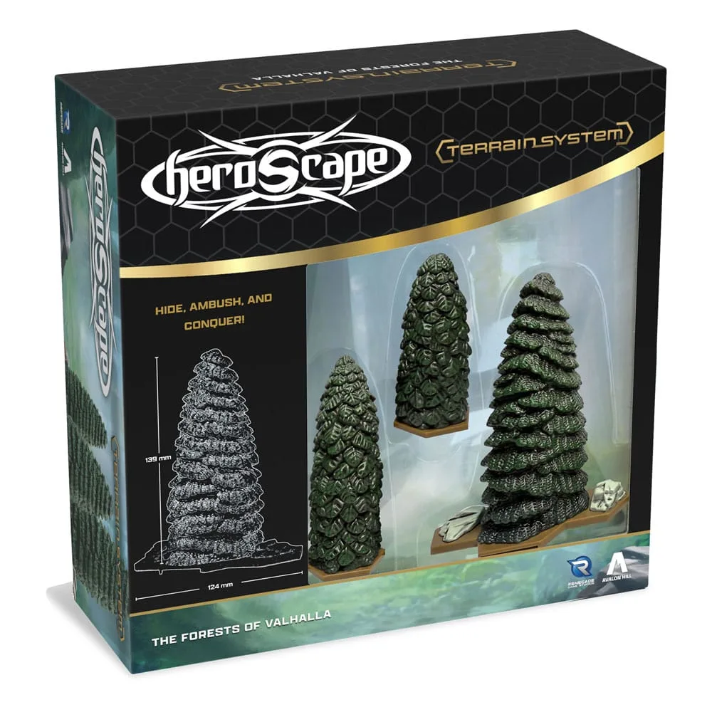 Heroscape Terrain Expansion – Forests of Valhalla English Edition