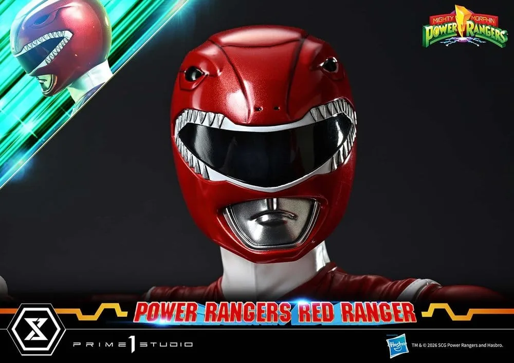 Mighty Morphin Power Rangers Statue – Red Ranger 1/4 Scale 62 cm 21