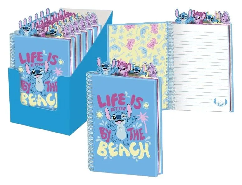 Lilo & Stitch Project Notebook – In the Sun A5 Display of 10
