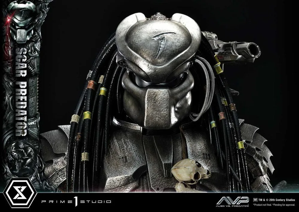 Alien vs Predator Statue – Scar Predator 1/3 93 cm 12