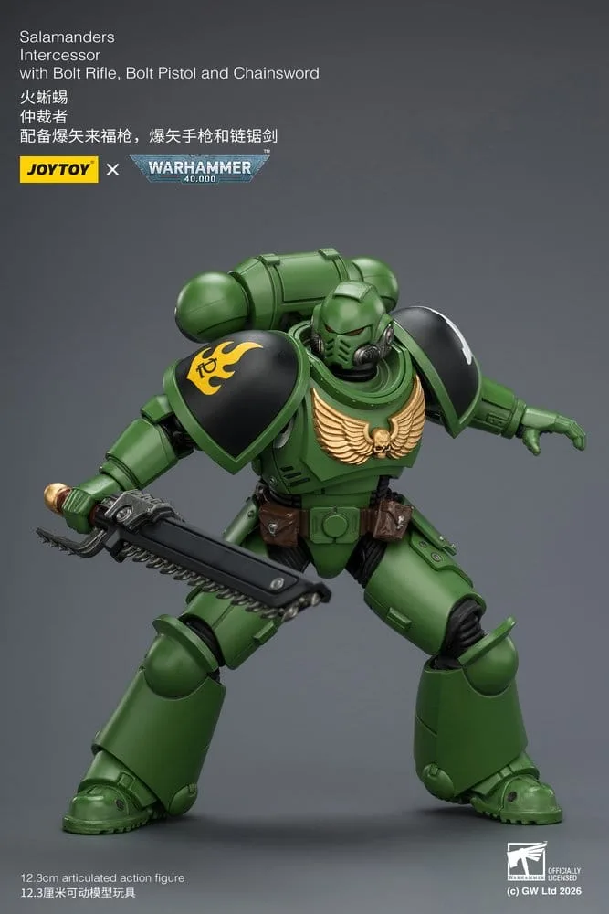Warhammer 40,000 Action Figure – Salamanders Intercessor 12.3 cm 18