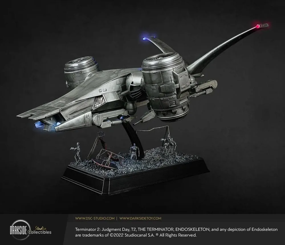 Terminator 2 Sammlermodell – Aerial Hunter Killer 60 cm 9