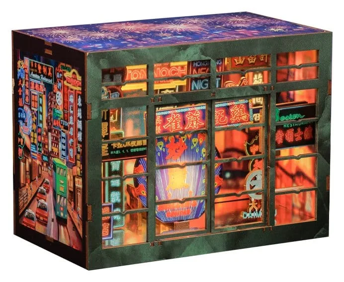 Hong Kong Book Nook – CuteBee Neon Light 13 x 17 cm 18