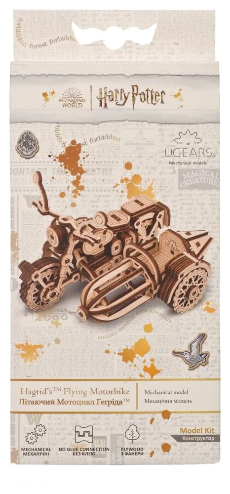 Harry Potter houten bouwpakket – Hagrids vliegende motor 2
