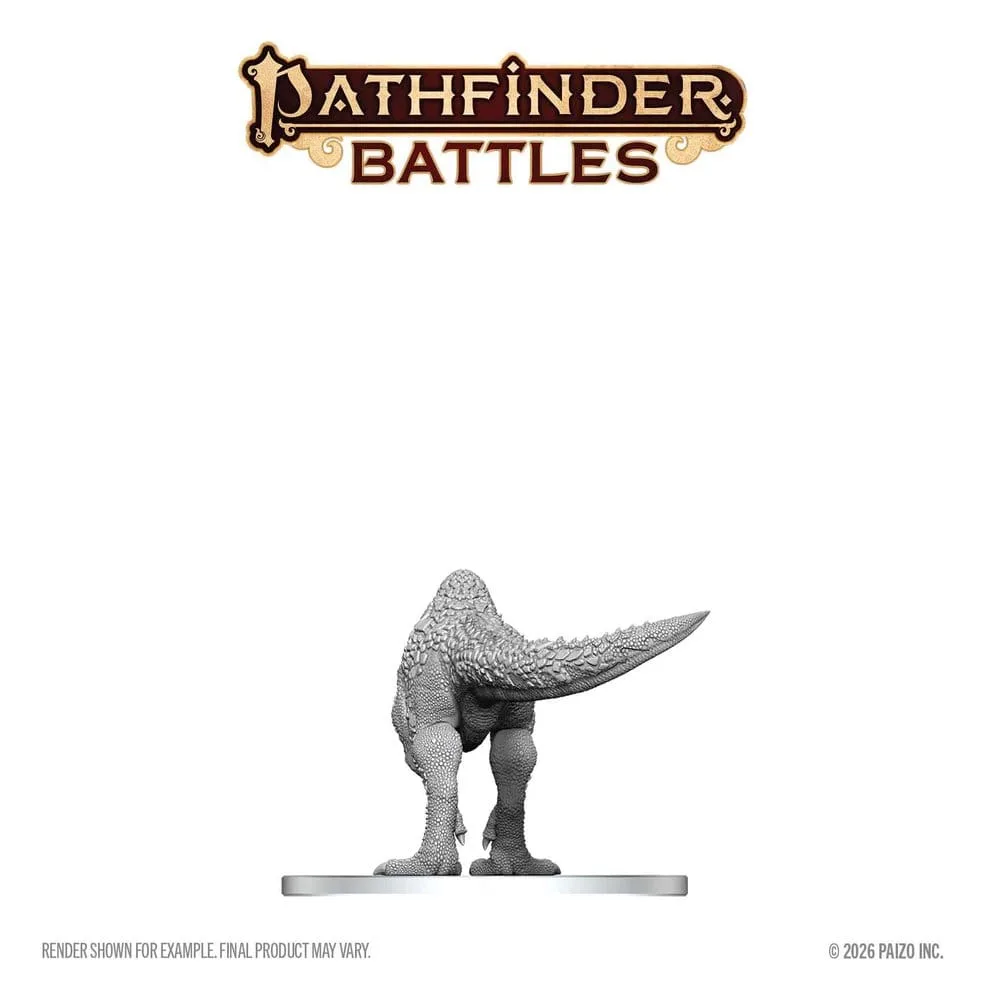 Pathfinder Miniatuur – Deep Cuts Pachycephalosaurus 13 cm 5