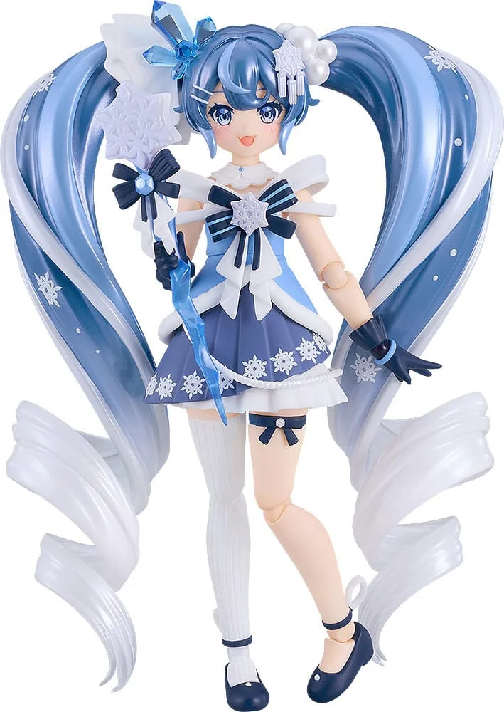 Hatsune Miku Action Figure – figma Crystal Snow 13 cm