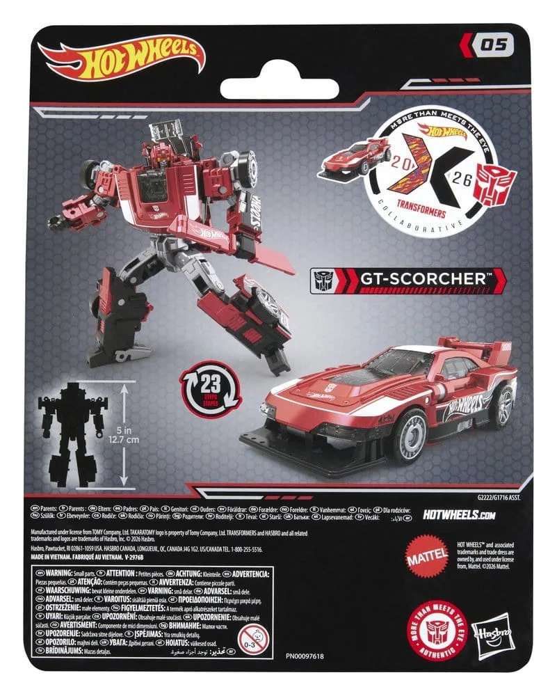 Transformers x Hot Wheels Figure – GT-Scorcher 12.5 cm 2
