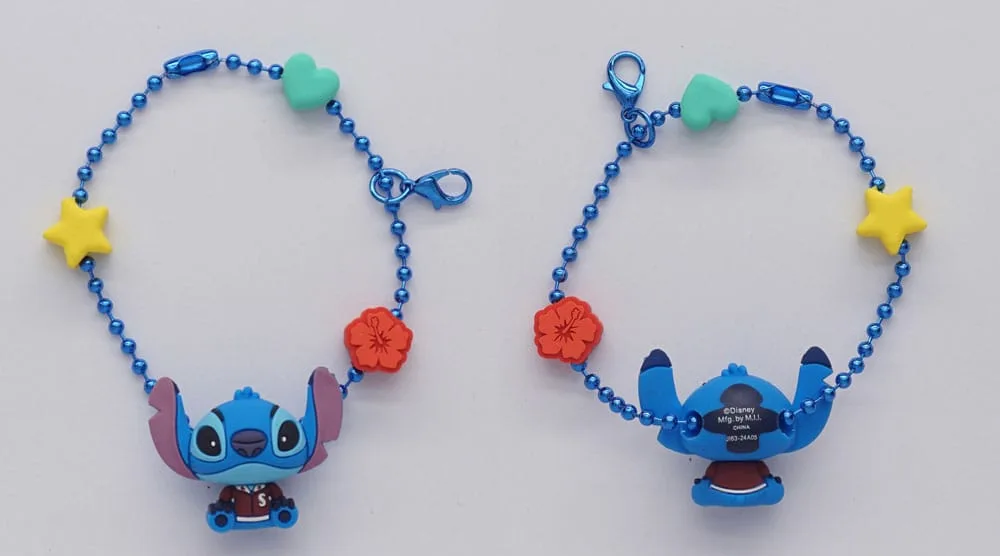 Lilo & Stitch Bag Clips – 3D Stitch Charm Display of 24 6