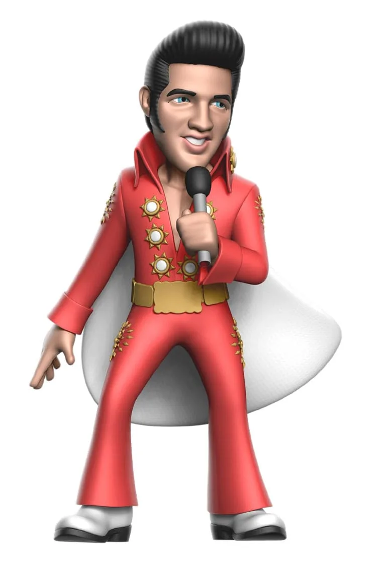 Elvis Presley Figure – Minix Red Suit 12 cm