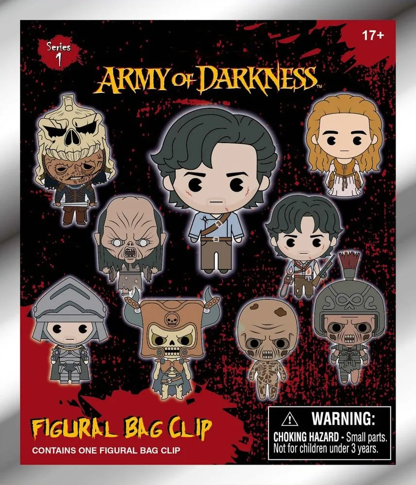 Army of Darkness Bag Clips – Series 1 Blind Bag Display of 24 3