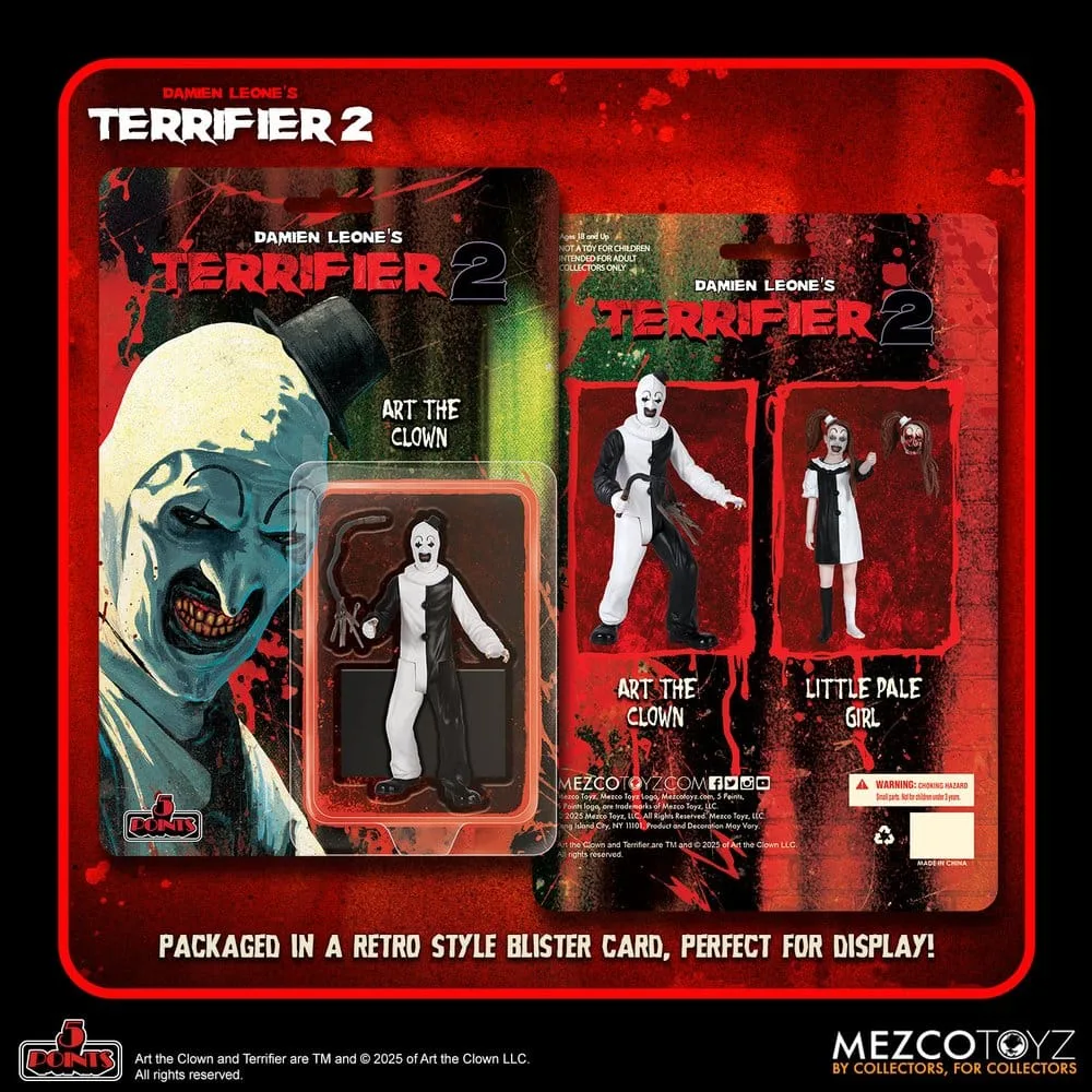 Terrifier 2 Action Figures – 5 Points Assortment of 16 10 cm 11
