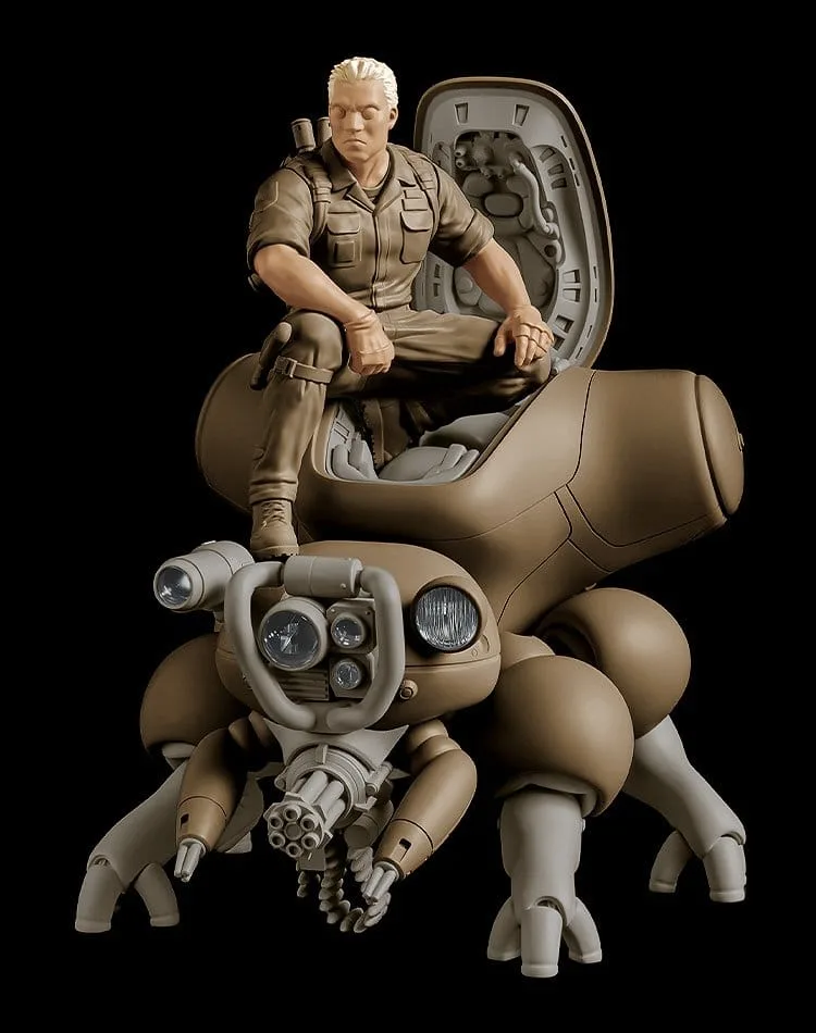 Ghost in the Shell Model Kit – Batou with Fuchikoma 1/20 8 cm 2
