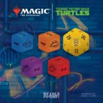 Magic the Gathering Dice and Token Pack – Ninja Turtles 4