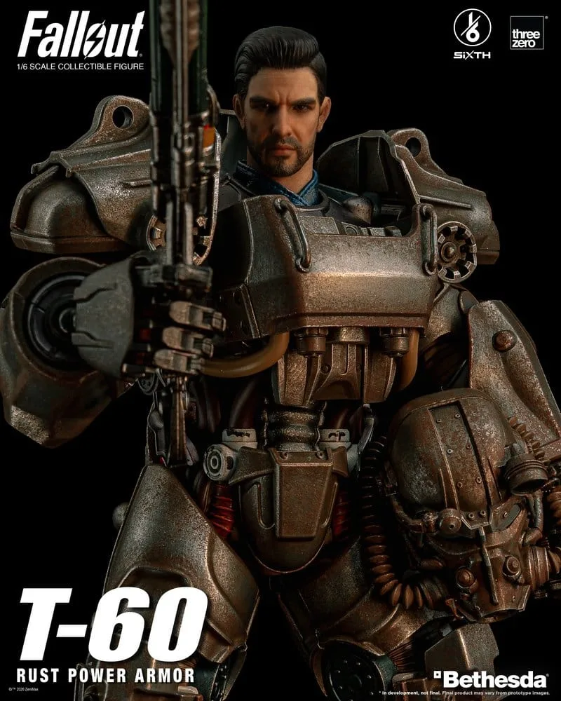 Fallout Action Figure – T-60 Rust Power Armor 1/6 6