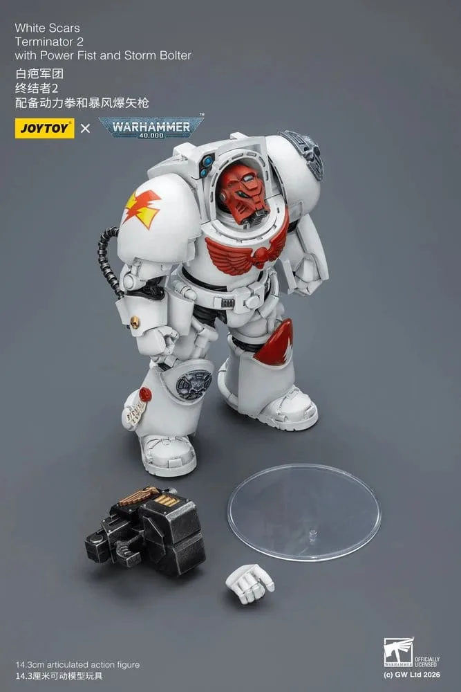 Warhammer 40K Action Figure – White Scars Terminator 2 14 cm 3