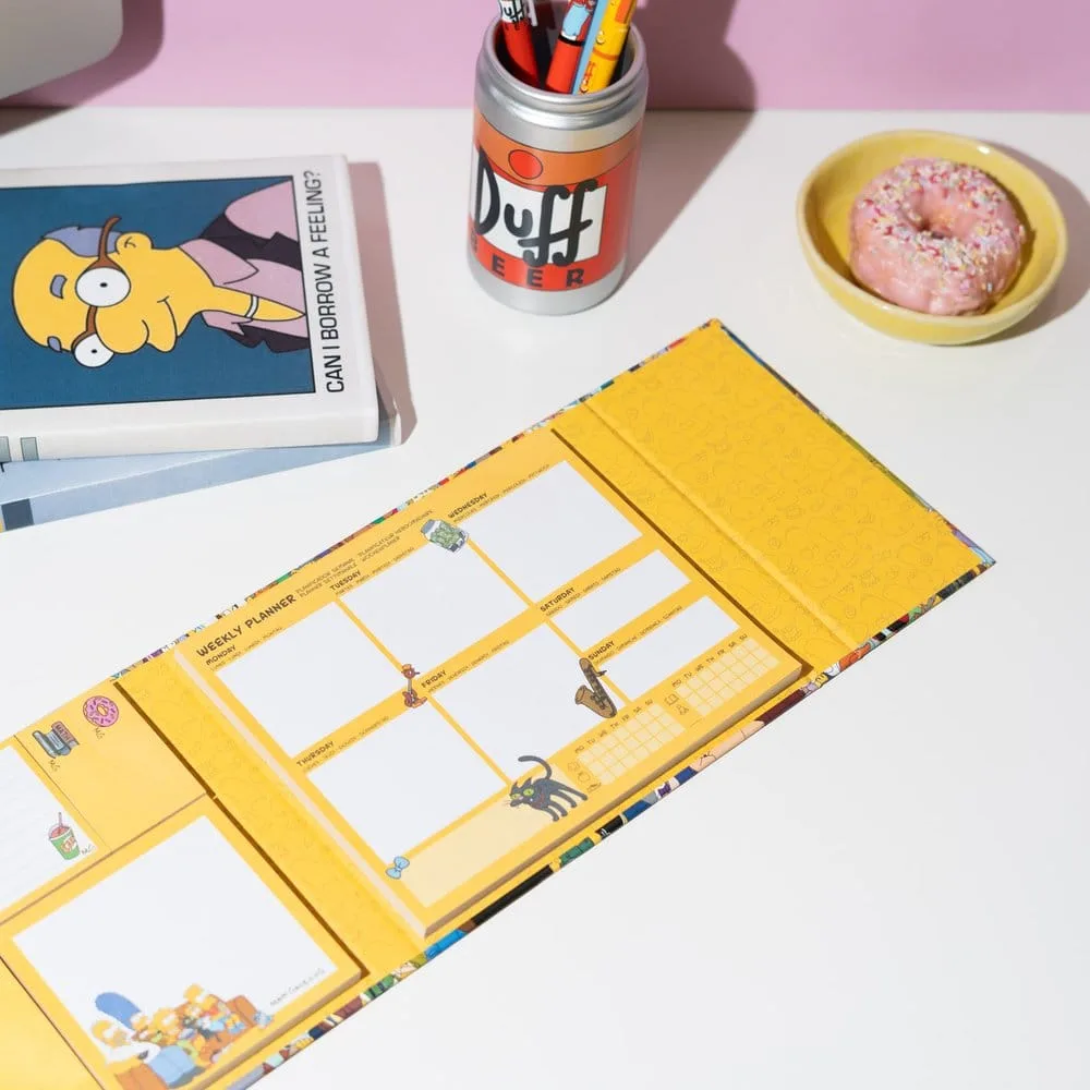 The Simpsons Weekly Planner – Sticky Notes Set 19 x 17 cm 4