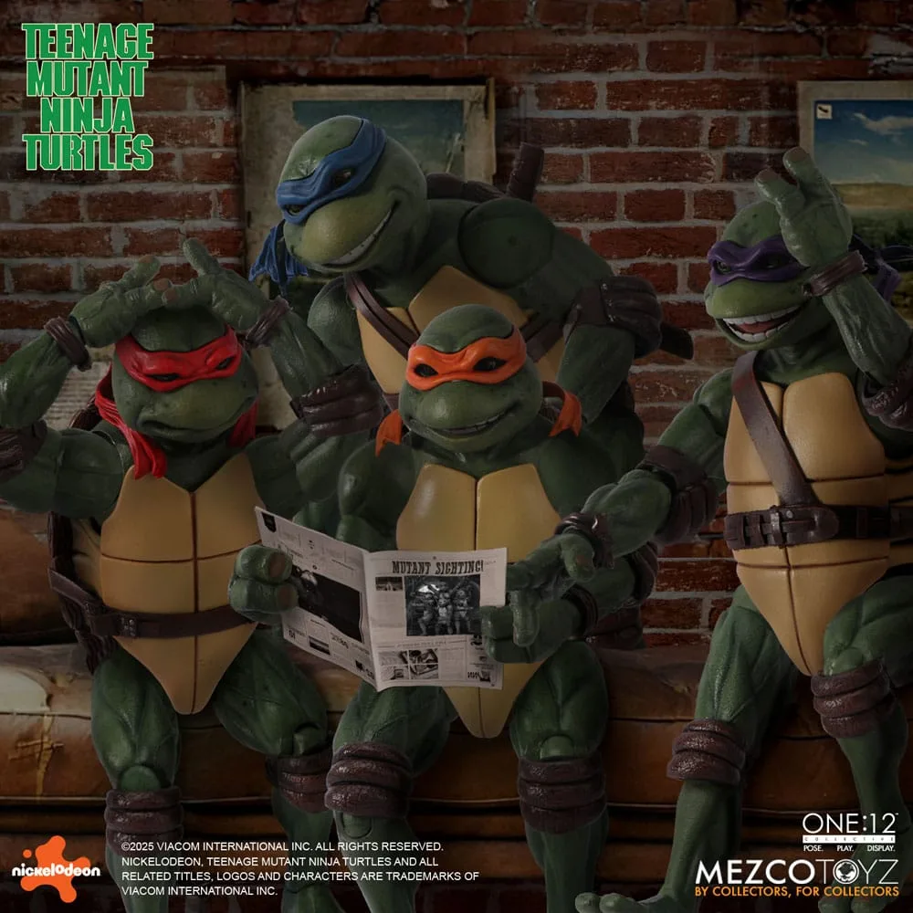Teenage Mutant Ninja Turtles Figure Set – 1990 Movie 15 cm 3