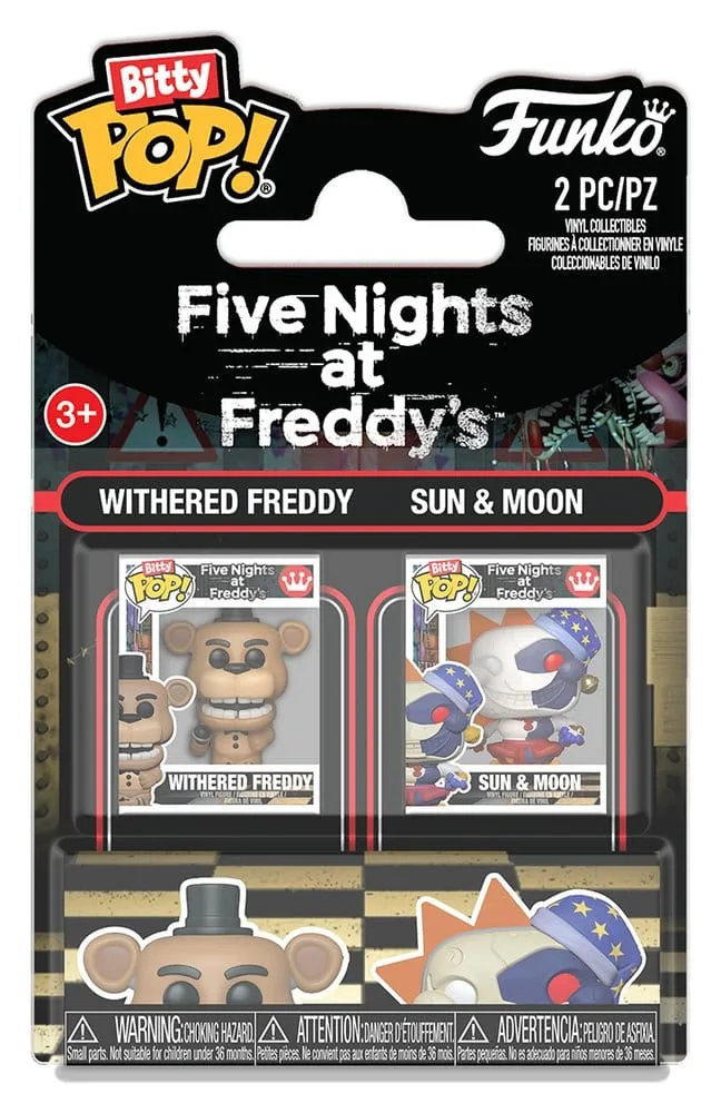 Five Nights at Freddy's Mini Figures – Bitty POP 2-Pack 2 cm