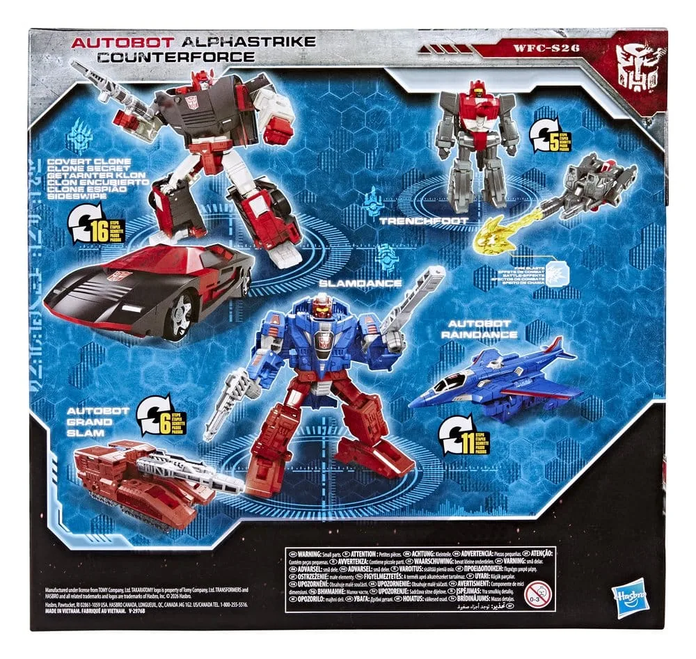 Transformers Figure Set – Autobot Alphastrike Counterforce 3-Pack 2