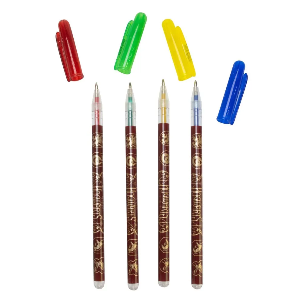 Harry Potter Gel Pens – Colourful Crest 4-Pack 3