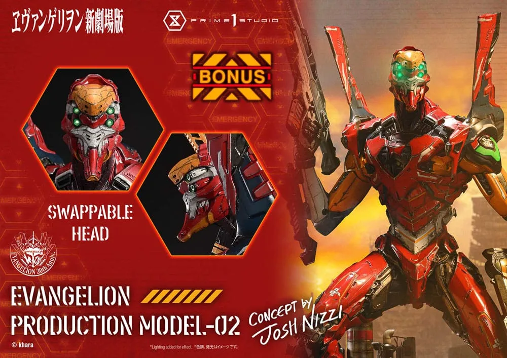 Rebuild of Evangelion Statue – Model-02 Deluxe Bonus 73 cm 3