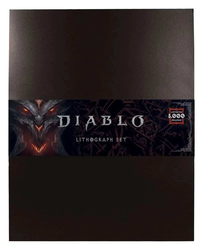 Diablo Art Print Set – Five Limited Edition Prints 36 x 28 cm 8