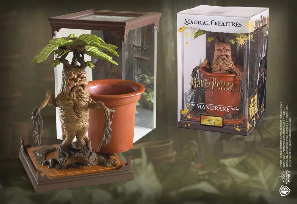 Harry Potter Statue – Magical Creatures Mandrake 13 cm 2
