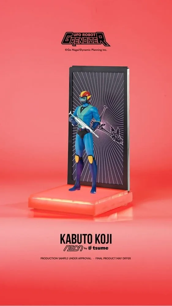 Grendizer Neon Statue – Kabuto Koji Alcor 1/9 Scale 25 cm 3