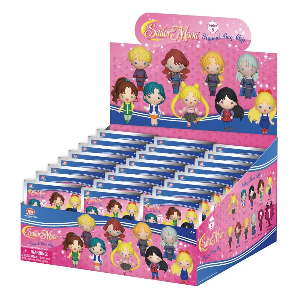 Sailor Moon Bag Clips – Series 5 Display of 24