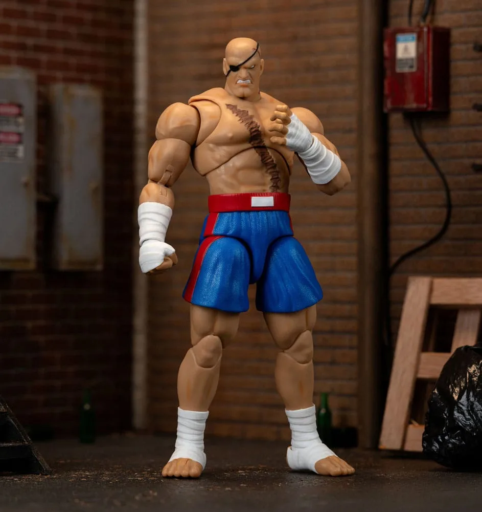 Ultra Street Fighter II Action Figure – Sagat 1/12 Scale 19 cm 10