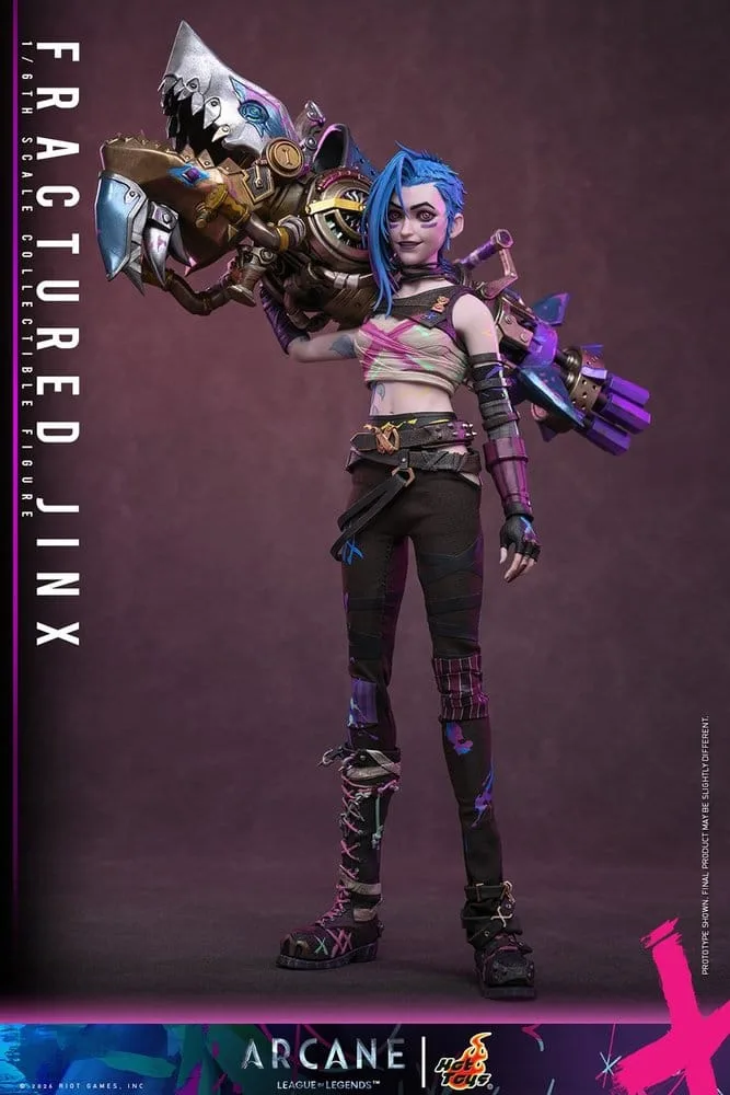 Arcane Action Figure – Fractured Jinx 1/6 28 cm 17