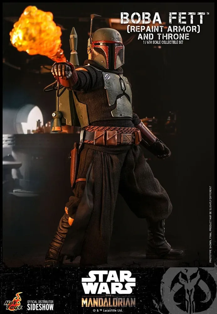 Star Wars Actionfigur – Boba Fett mit Thron Special Edition 30 cm 17