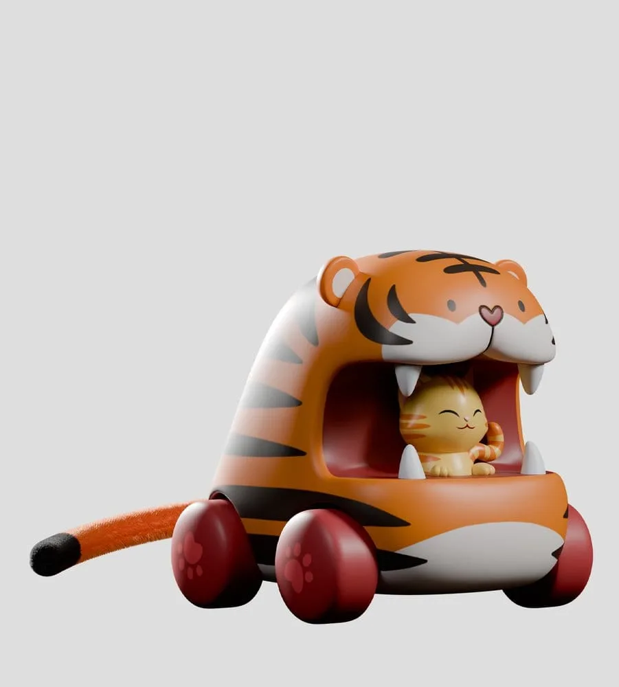 Big Top Chomps Rückziehautos – Serie 1 6er-Display 6 cm 11