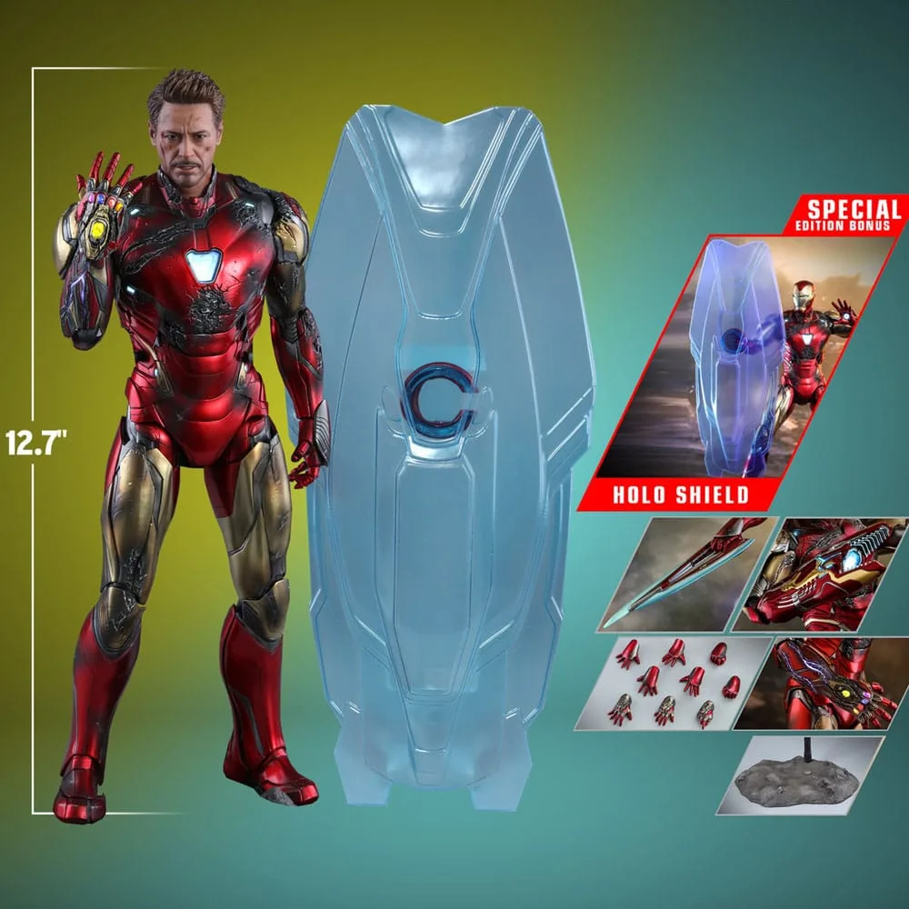 Avengers Endgame Figure – Iron Man LXXXV Battle Damaged 32 cm 25