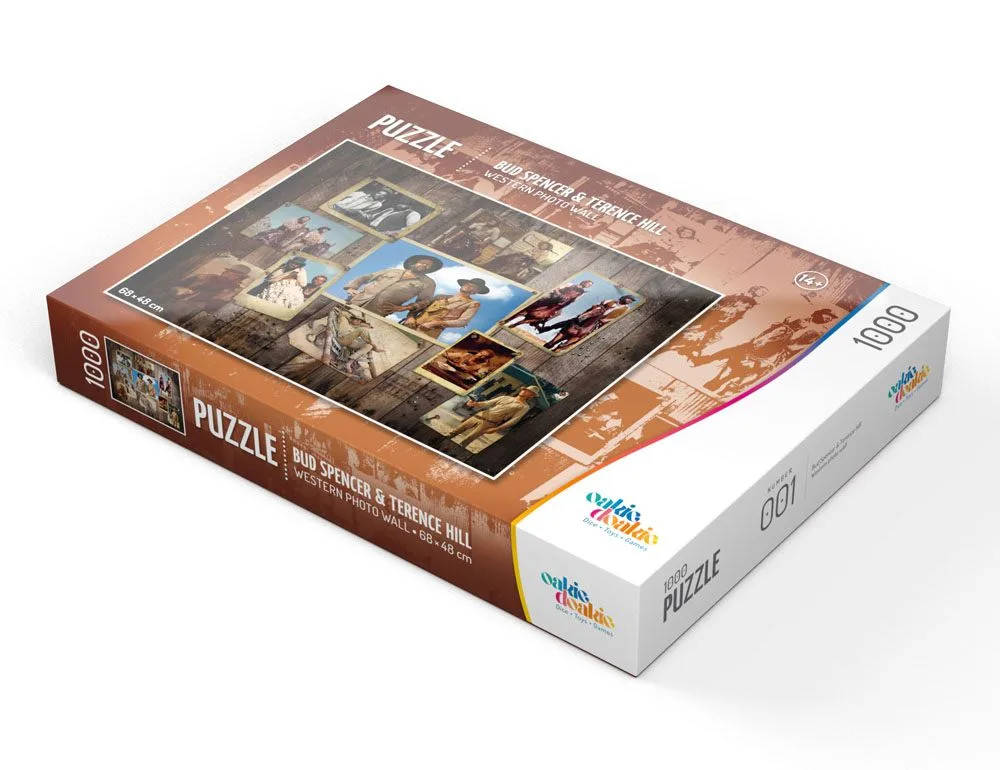 Bud Spencer & Terence Hill Puzzle – Western Photo Wall 1000 Pieces 2