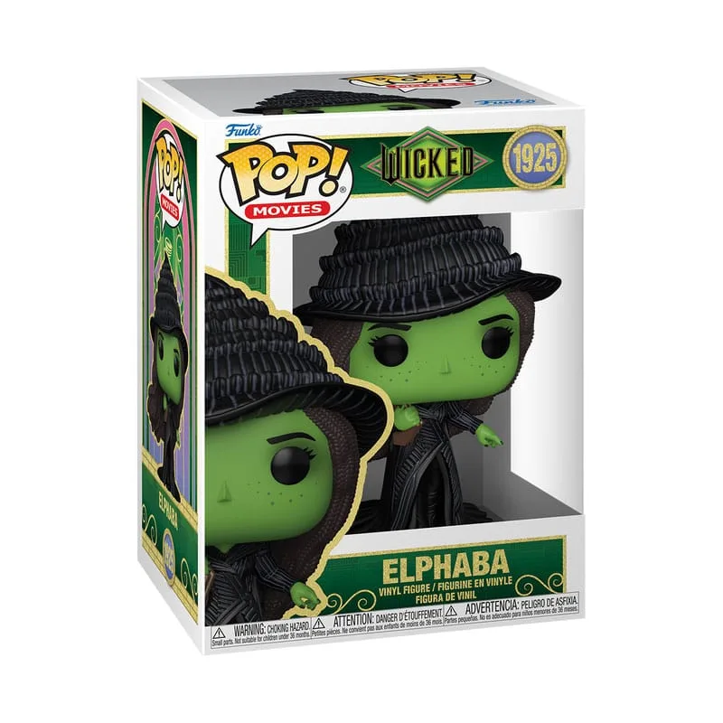 Wicked Pop Vinyl Figure – Elphaba with Grimmerie 9 cm 2