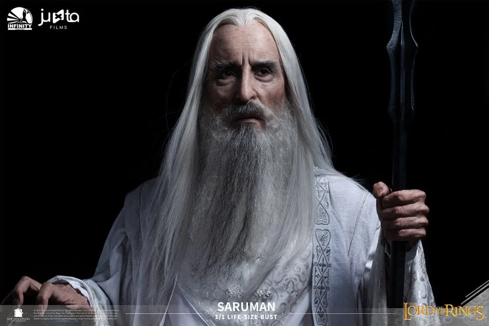 Lord of the Rings Life-Size Bust – Saruman 110 cm 5