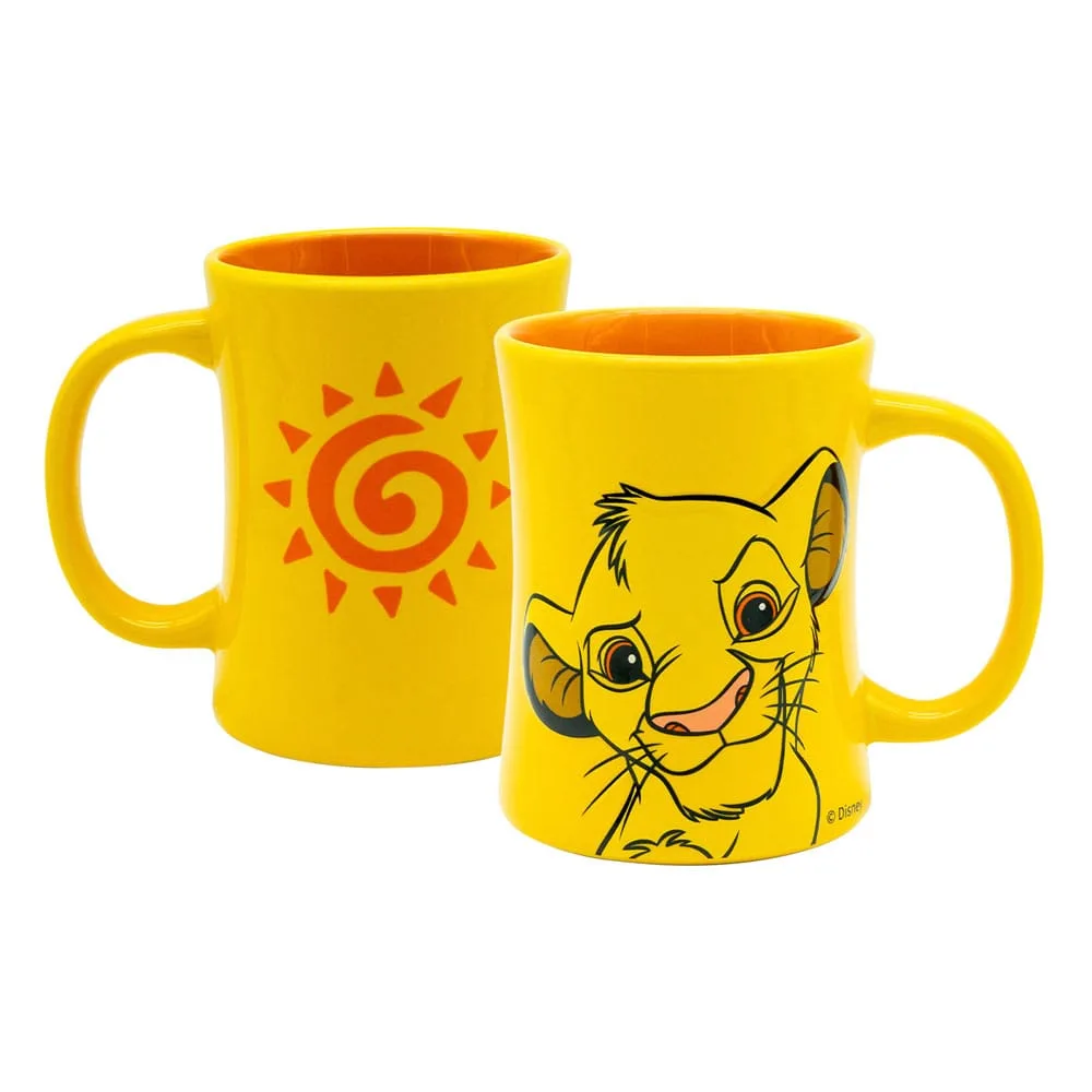 Disney The Lion King Mug – Simba 3D Relief 360 ml