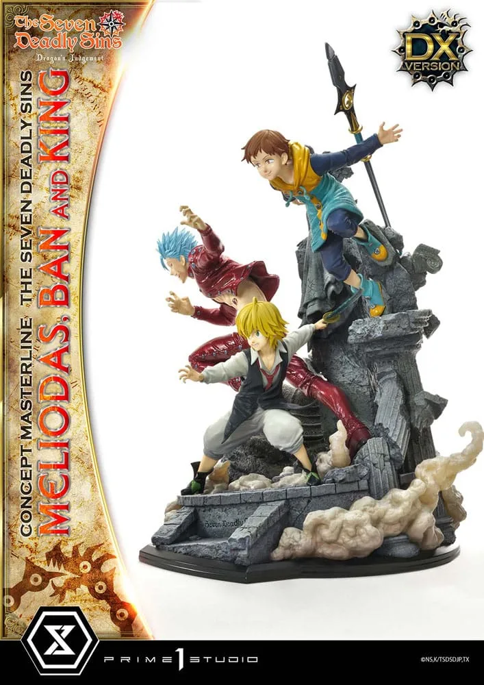 Seven Deadly Sins Statue – Meliodas Ban and King Deluxe 55 cm 10