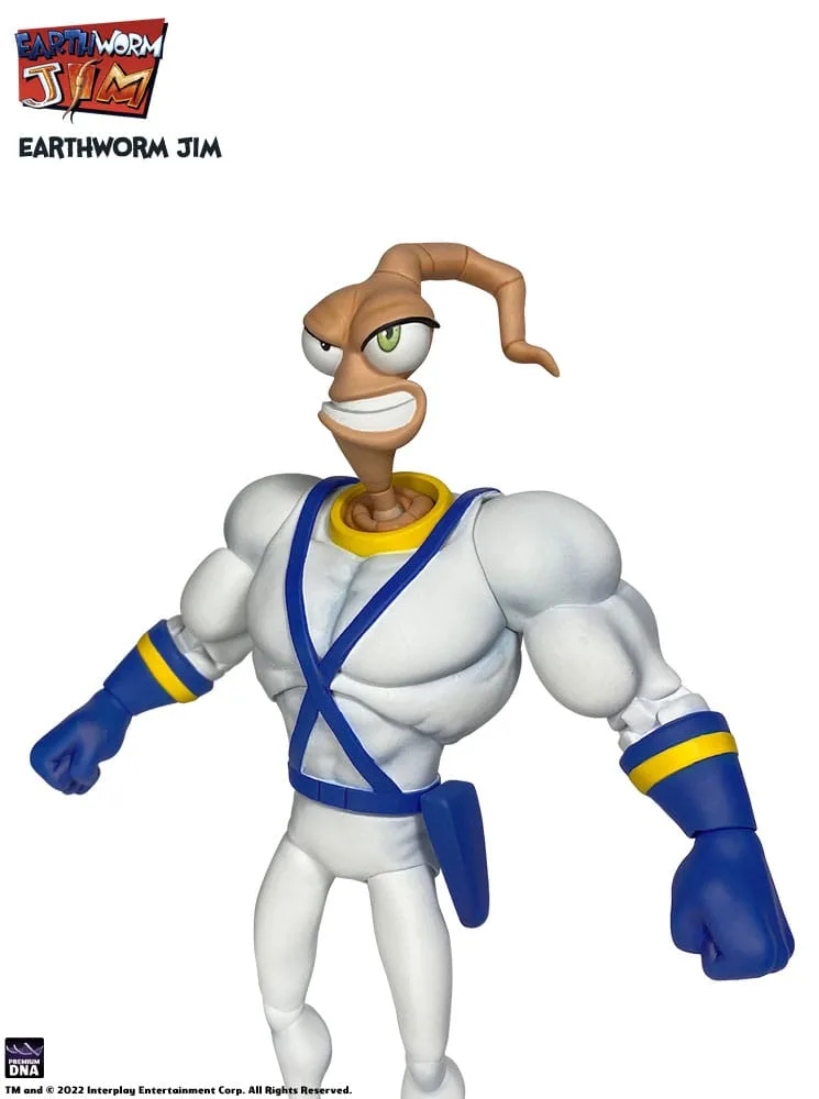 Earthworm Jim Accessory Pack – Wave 1 Worm Body and Heads 2